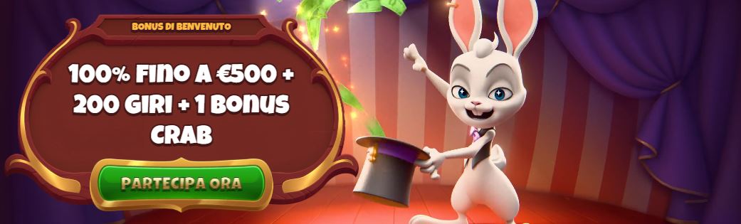 Rivendica bonus benvenuto Magius con giri gratuiti 